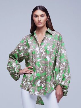 L’AGENCE Mickey tunic blouse